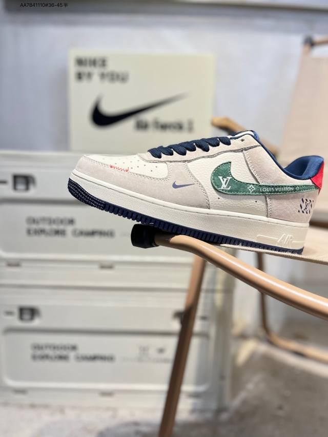 Factory Grade Top Layer Leather NK Air Force 1 '07 Low Low-Top Casual Sneakers#