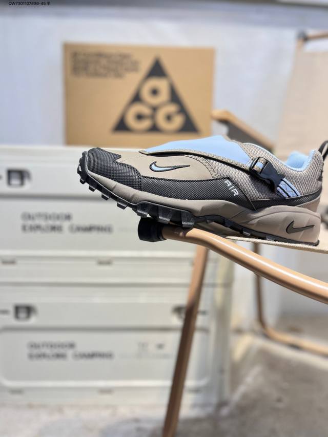 Nike Acg Mountain Fly Low Gtx Se Men's and Women's Outdoor Hiking Shoes. Meticu