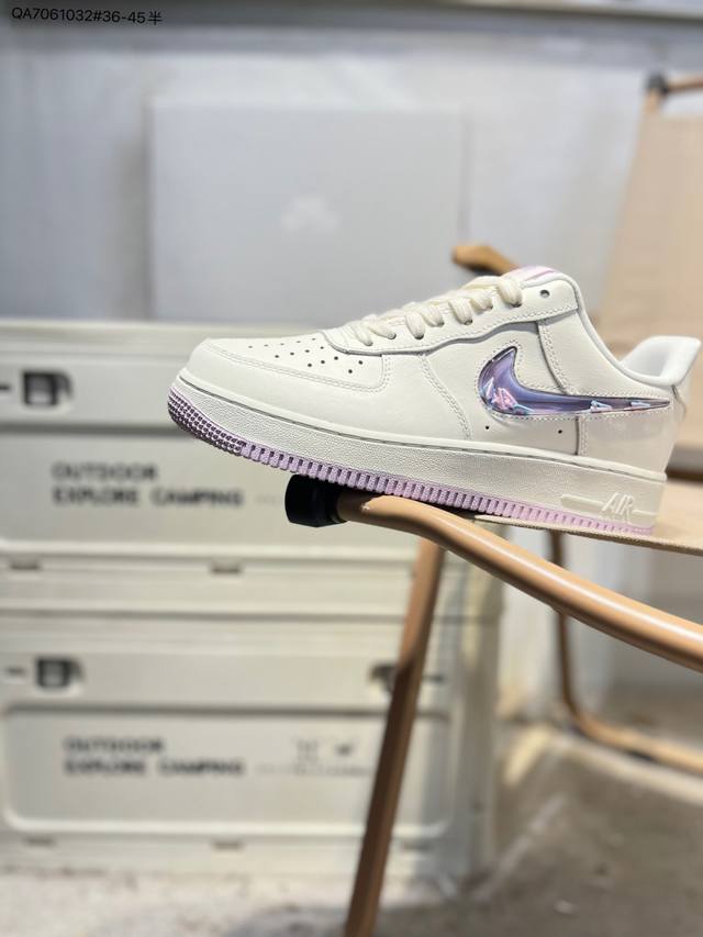 Nk Air Force 7 Low Casual Sneakers#Custom Leather, Original Last and Cardboard,