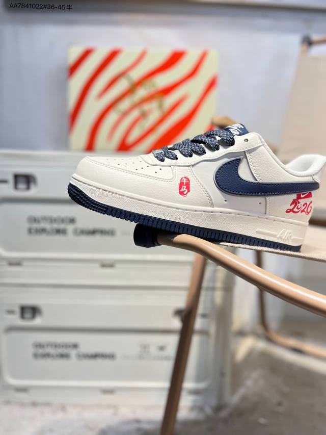 Factory Grade Top Layer Leather NK Air Force 1 '07 Low Low-Top Casual Sneakers#