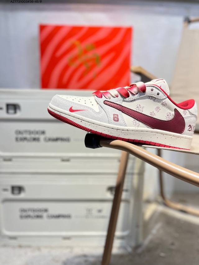 Factory Grade Top Layer Leather Jordan Air Jordan 1 Low AJ1 Low-Top Basketball