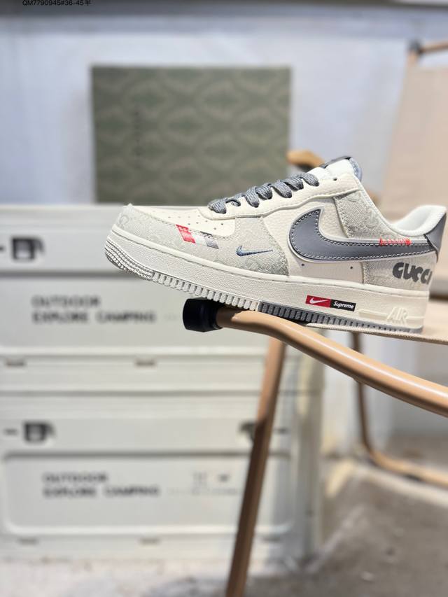 Special Offer: Factory Grade Top Layer Leather NK Air Force 7 Low Casual Sneaker