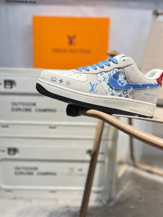 Factory Grade Top Layer Leather NK Air Force 1 '07 Low Low-Top Casual Sneakers#