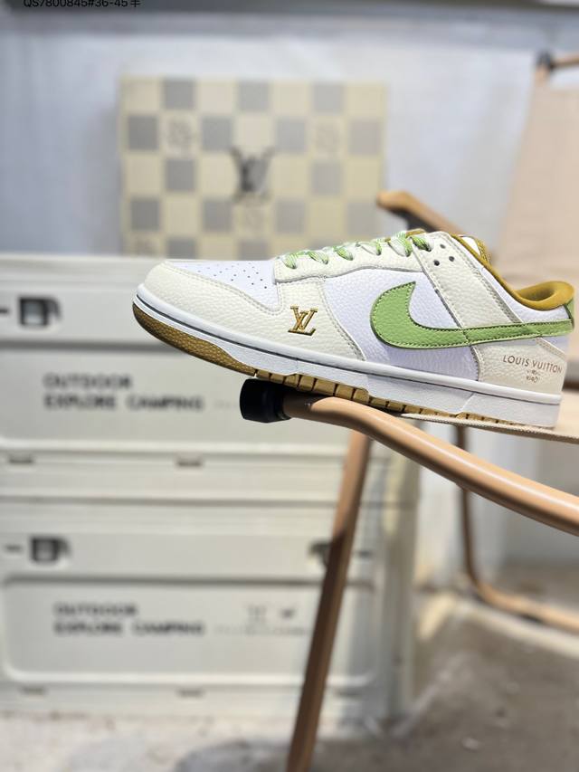 Factory Grade Top-Grain Leather Nike SB Dunk Low, Highly Recommended New Colorw