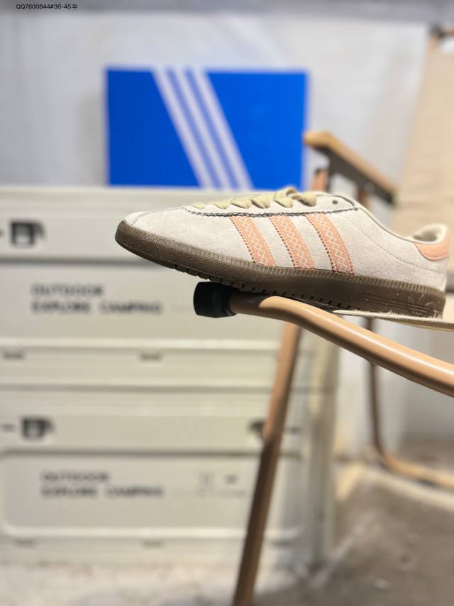 Adidas Originals Bermuda Comfortable and Versatile Low-Top Sneakers Js3967 Qq780