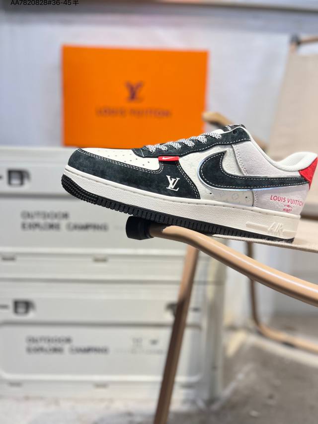 Factory Grade Top Layer Leather NK Air Force 1 '07 Low Low-Top Casual Sneakers#