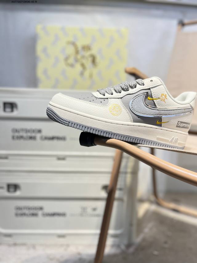 Factory Grade Top Layer Leather NK Air Force 1 '07 Low Low-Top Casual Sneakers#