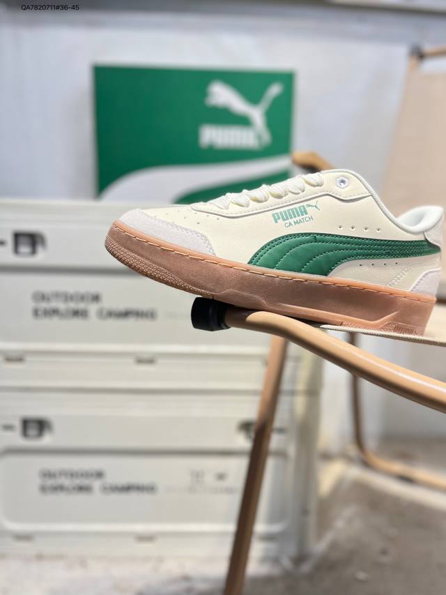 Puma Ca Match Court Casual Classic Simple Retro Low-Top Sneakers. Inspired by th