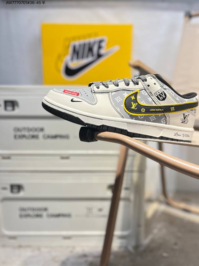 Factory Grade Top-Grain Leather Nike SB Dunk Low, Highly Recommended New Colorw