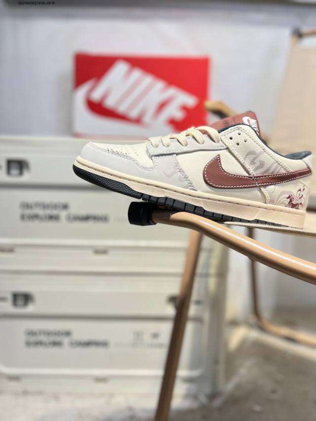 Nike Dunk Low SB series classic versatile casual sports sneakers. The thickened