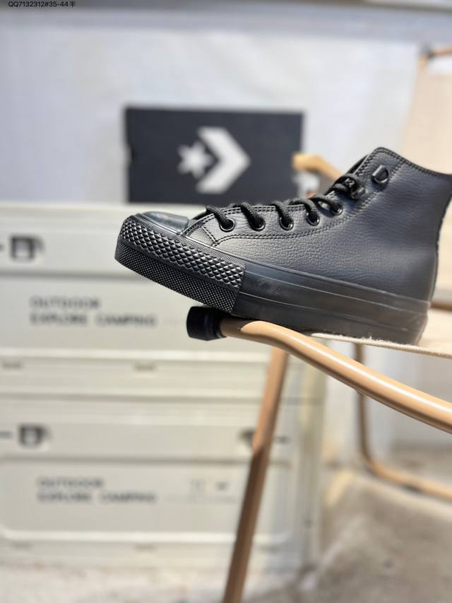 Converse 1970s Classic Retro Black High-Top Leather Shoes DDD Converse Autumn/W