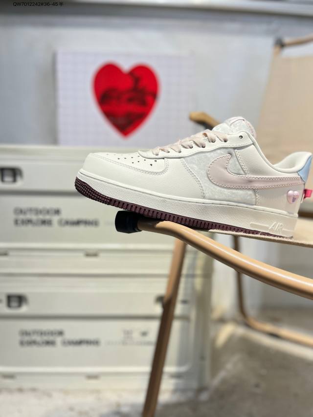 Factory Grade Top Layer Leather NK Air Force 7 Low Low-Top Casual Sneakers# Cus