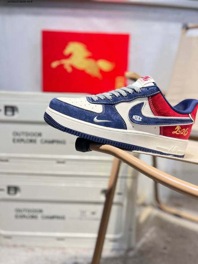 Factory Grade Top Layer Leather NK Air Force 1 '07 Low Low-Top Casual Sneakers#