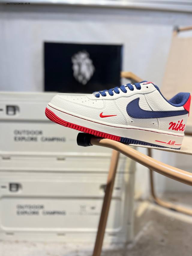 Factory Grade Top Layer Leather NK Air Force 1 '07 Low Low-Top Casual Sneakers#