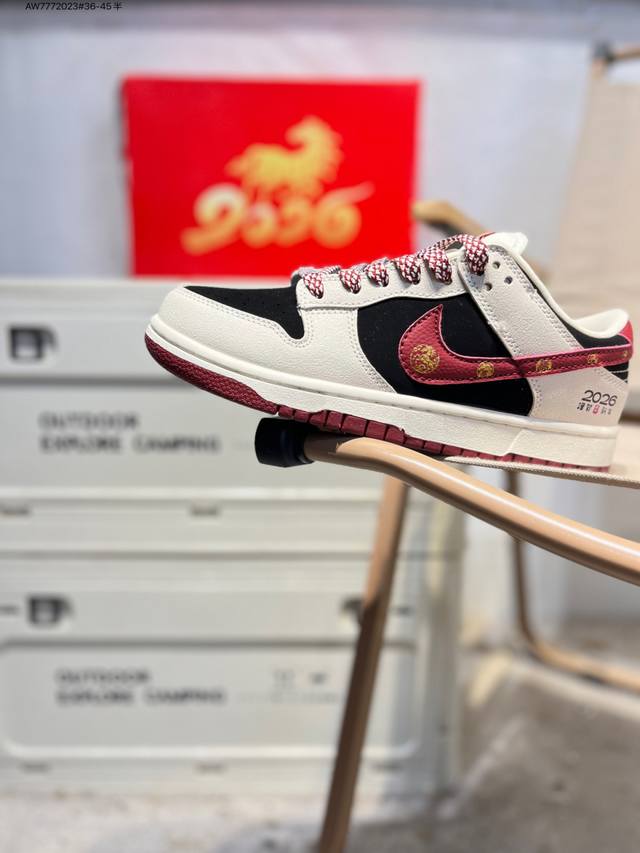 Factory Grade Top-Grain Leather Nike SB Dunk Low, Highly Recommended New Colorw