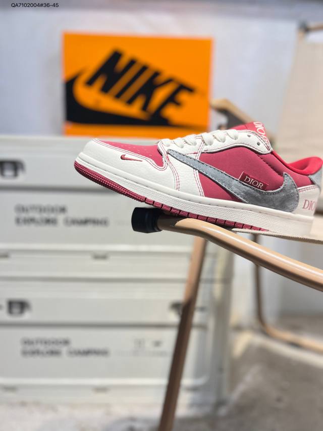 Jordan Air Jordan 1 Low AJ1 Basketball Shoes Official Synchronized Colorway Ori