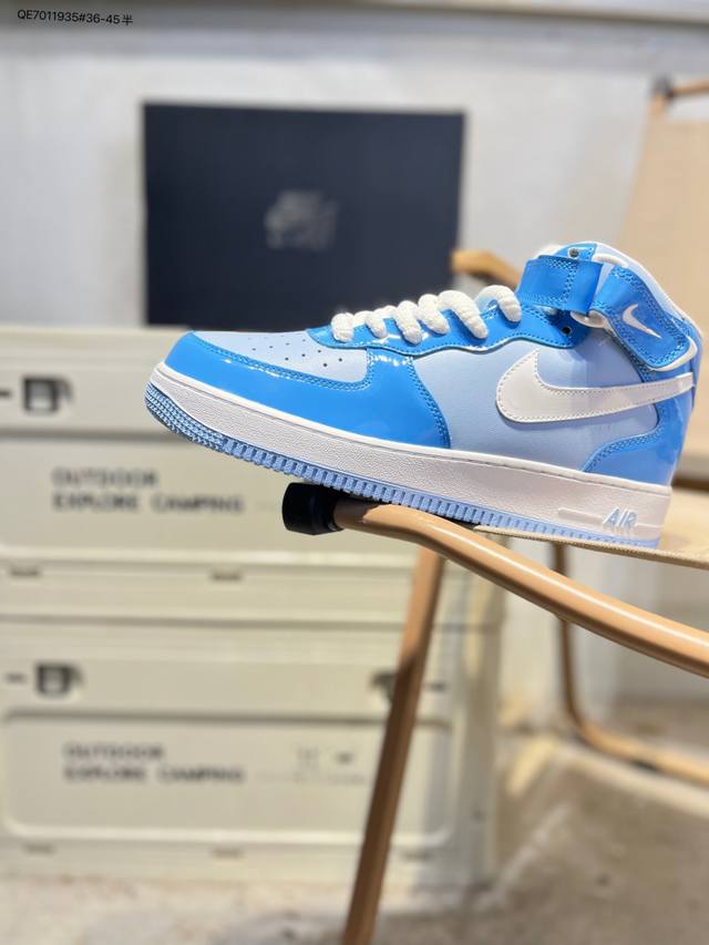 Factory Grade Top Layer Leather NK Air Force 1 '07 Low High-Top Casual Sneakers