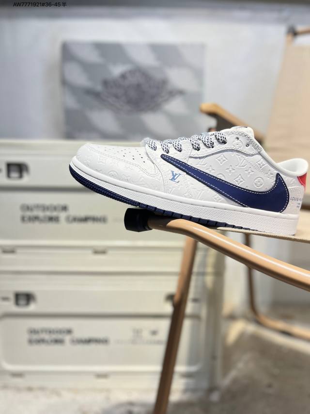 Factory Grade Top Layer Leather Jordan Air Jordan 1 Low AJ1 Basketball Shoes Of