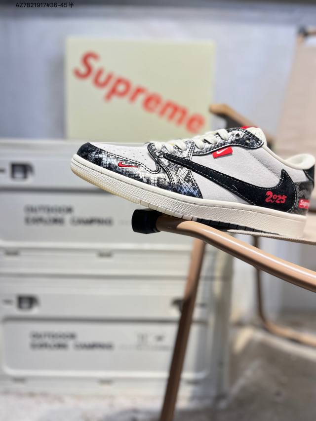 Factory Grade Top Grain Leather Jordan Air Jordan 1 Low AJ1 Basketball Shoes Of