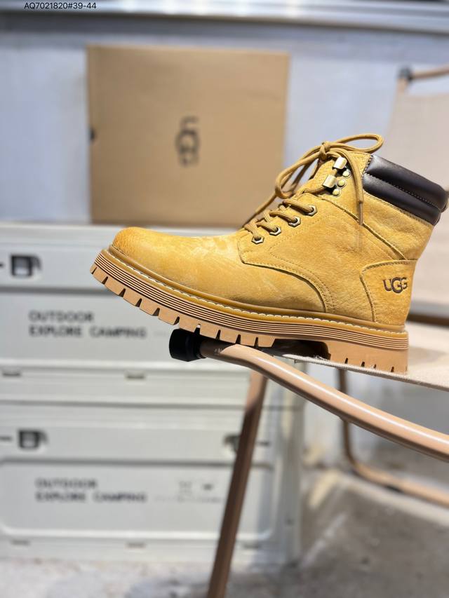 Ugg Snow Boots Waterproof Suede Leather Upper Ugg W Neuel Series Autumn/Winter N