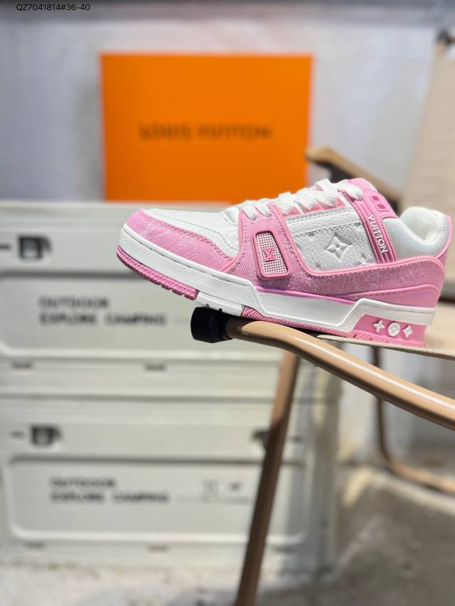 Louis Vuitton Lv Louis Vuitton sneakers DDD New Lv Trainer latest colorway snea