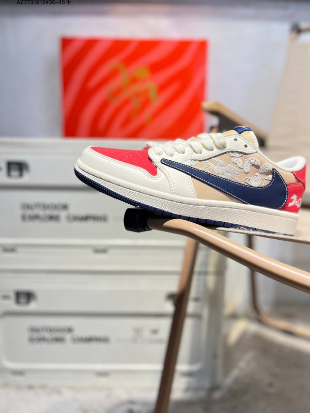 Factory Grade Top Layer Leather Jordan Air Jordan 1 Low AJ1 Basketball Shoes Of