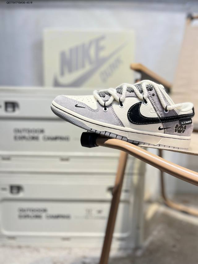 Factory Grade Top-Grain Leather Nike SB Dunk Low, Highly Recommended New Colorw