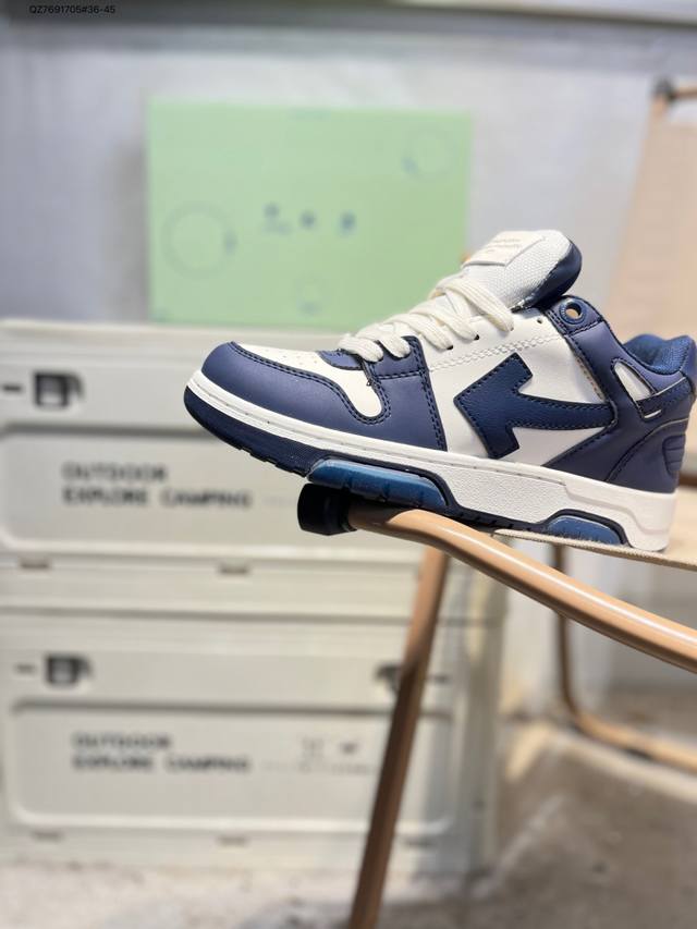 Off Trendy Brand Ow Dad Shoes White Odsy Arrow Height-Increasing Thick-Soled Cou