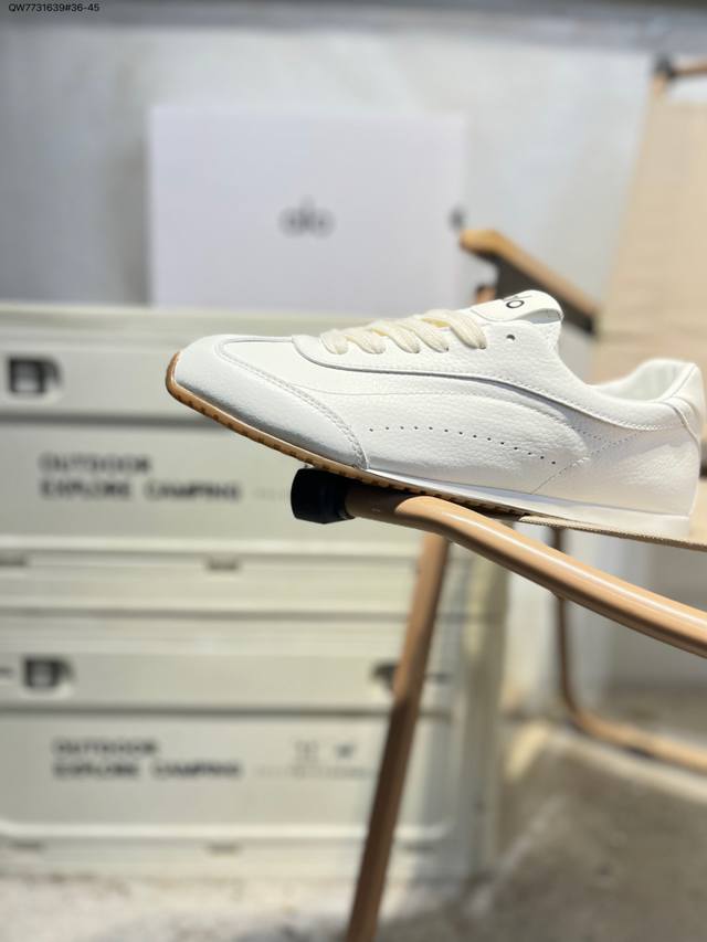 Lo Yogaalosunset New Sneakers, Suede Low-Top Thin-Soled Casual Shoes, Minimalist