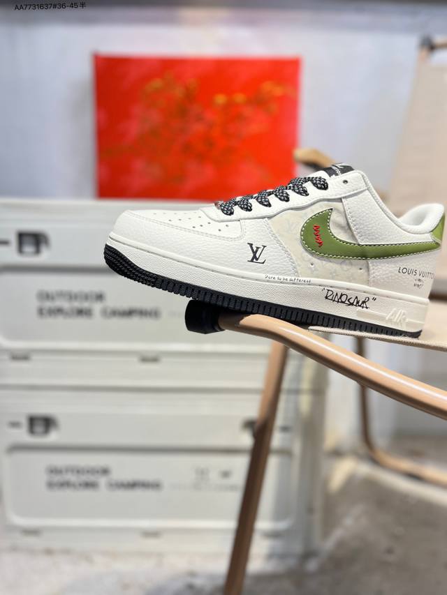 Factory Grade Top Layer Leather NK Air Force 1 '07 Low Low-Top Casual Sneakers#