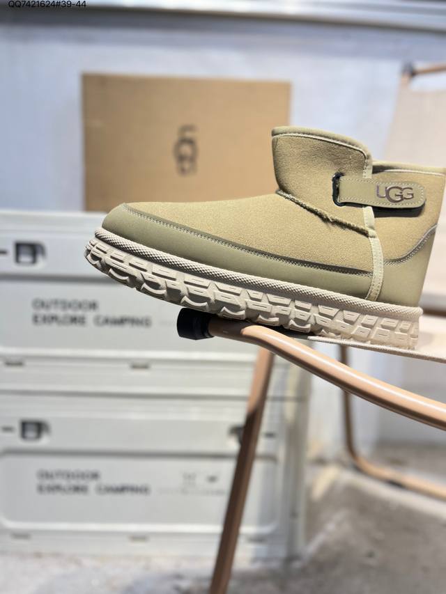 Ugg Snow Boots, Waterproof Suede Leather Upper, American Luxury Brand Ugg W Neue