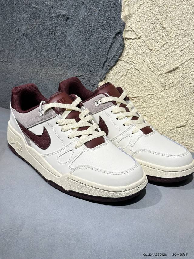 Nike's newest shoe model is here! The Nike Full Force Low is a stylish retro sn