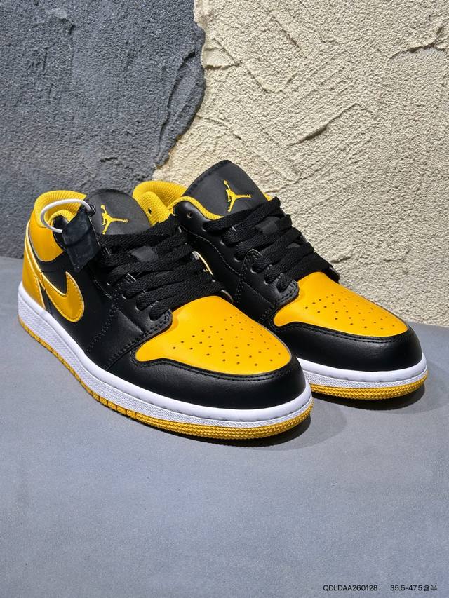 New Arrival Real Shot DDD Air Jordan 1 Low Blue Lemon AJ1 Jordan 1 Low-top Blue