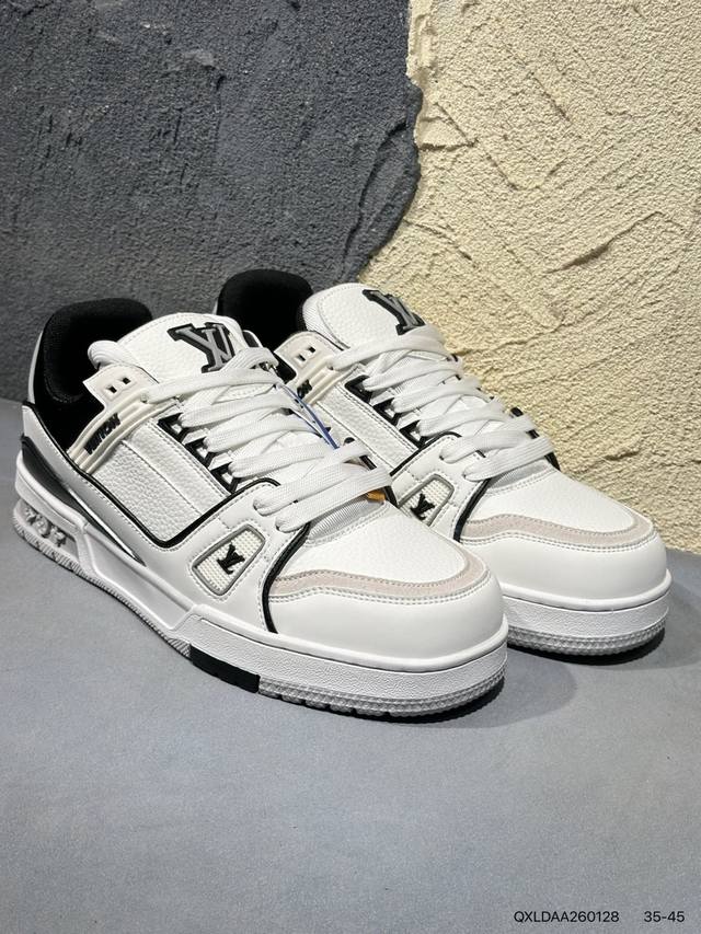 New Arrival Real Shots DDD Brand New Louis Vuitton Trainer Sneaker Low Casual Sp