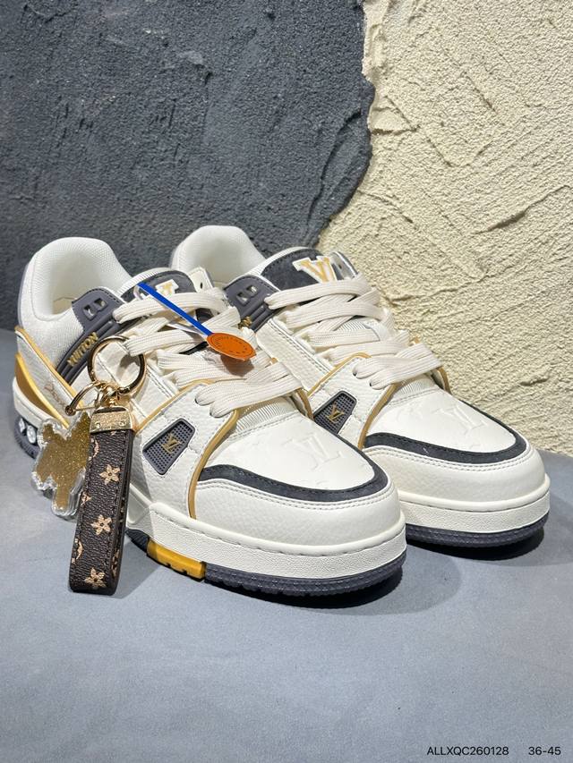 New Arrival Real Shots DDD Brand New Louis Vuitton Trainer Sneaker Low Casual Sp