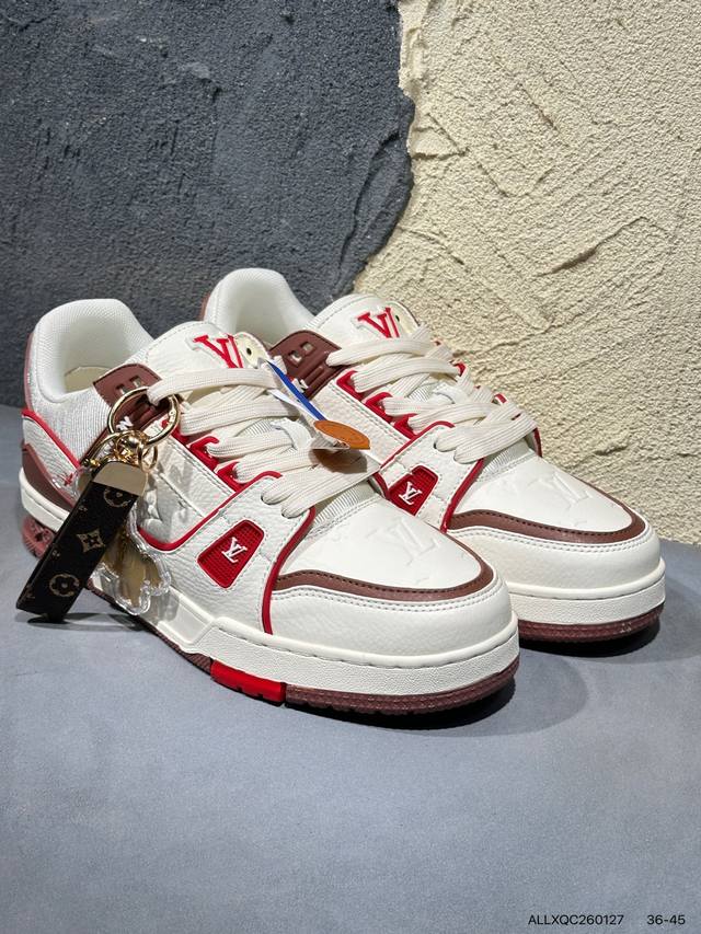 New Arrival Real Shots DDD Brand New Louis Vuitton Trainer Sneaker Low Casual Sp