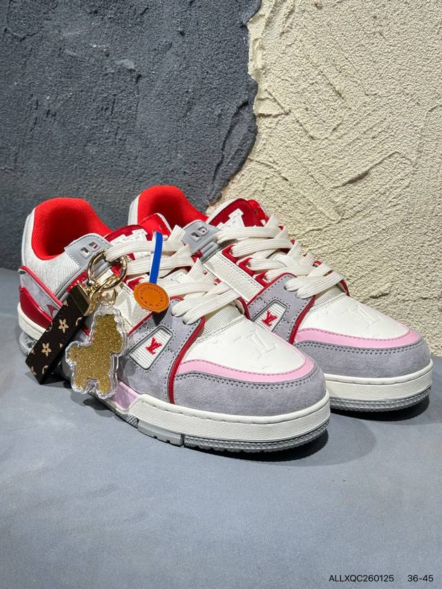 New Arrival Real Shots DDD Brand New Louis Vuitton Trainer Sneaker Low Casual Sp