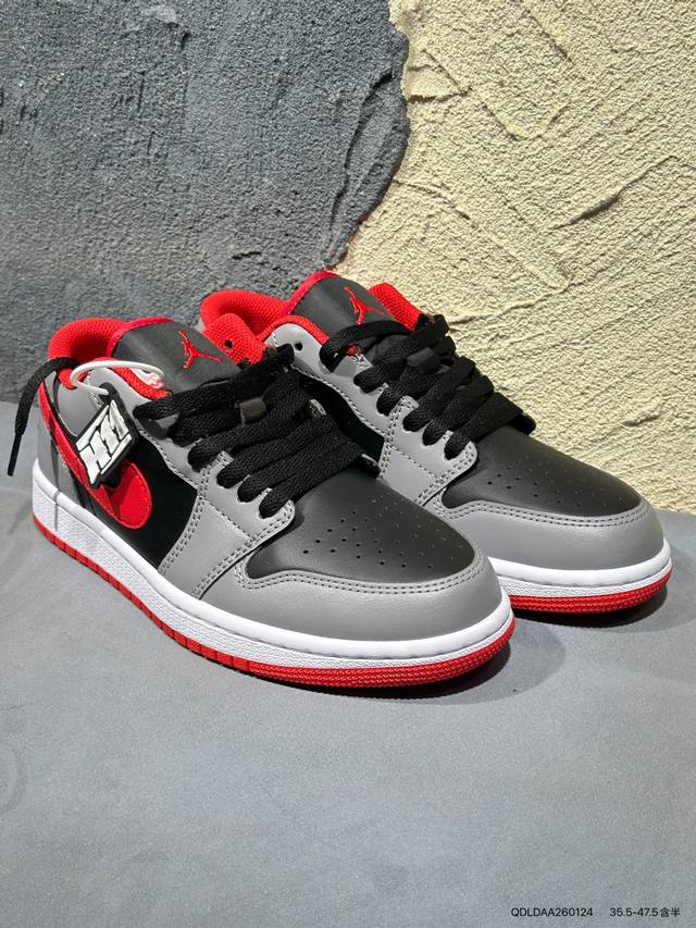 New Arrival Real Shot DDD Air Jordan 1 Low Blue Lemon AJ1 Jordan 1 Low-top Blue