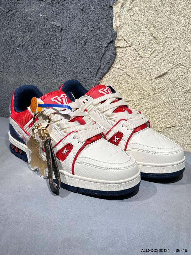 New Arrival Real Shots DDD Brand New Louis Vuitton Trainer Sneaker Low Casual Sp