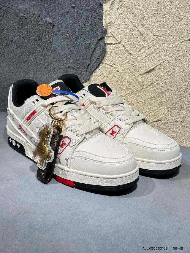 New Arrival Real Shots DDD Brand New Louis Vuitton Trainer Sneaker Low Casual Sp