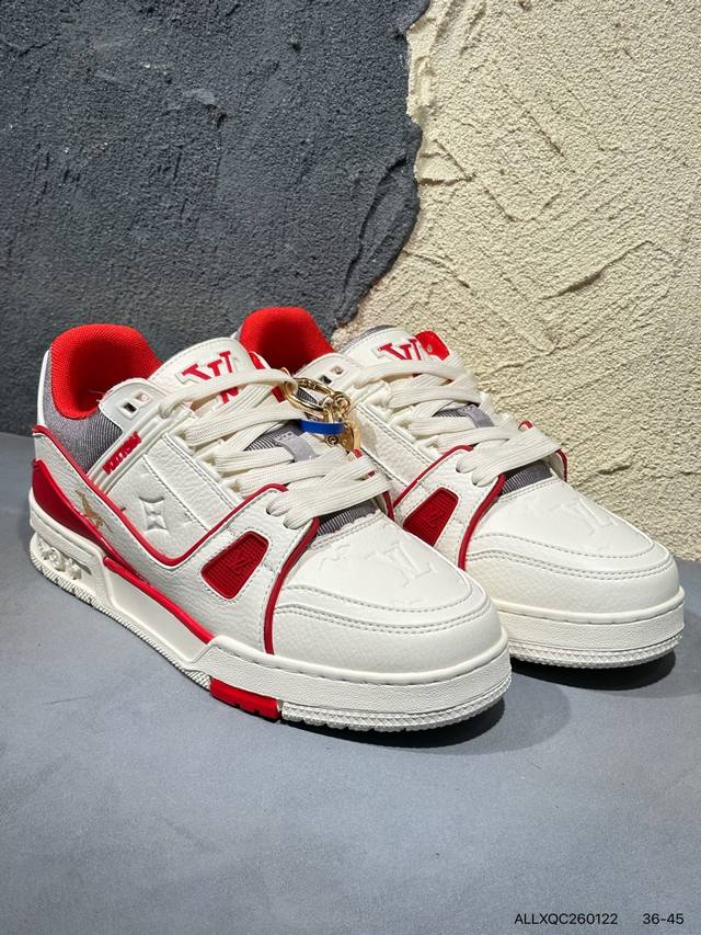 New Arrival Real Shots DDD Brand New Louis Vuitton Trainer Sneaker Low Casual Sp