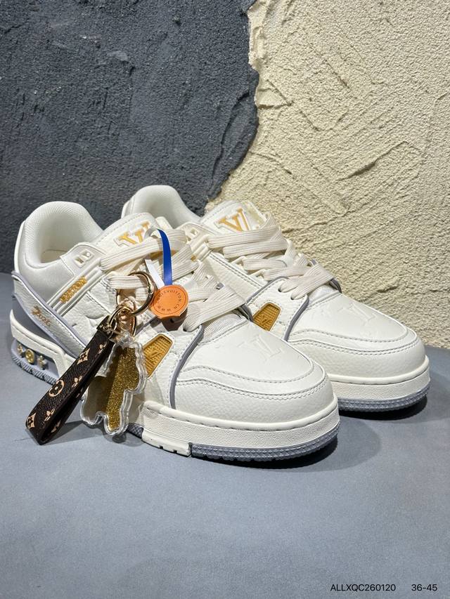 New Arrival Real Shots DDD Brand New Louis Vuitton Trainer Sneaker Low Casual Sp