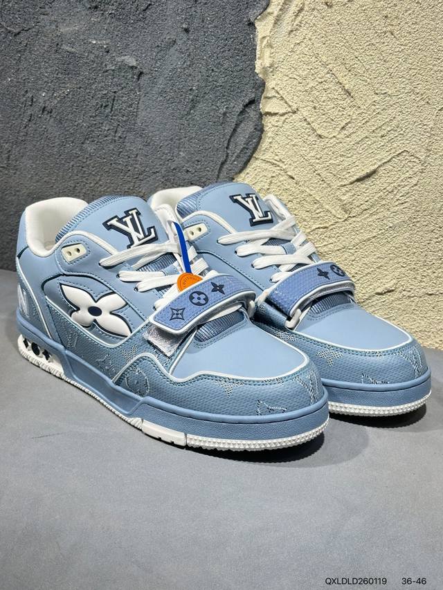 New Arrival Real Shots DDD Brand New Louis Vuitton Trainer Sneaker Low Casual Sp