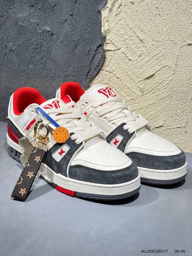 New Arrival Real Shots DDD Brand New Louis Vuitton Trainer Sneaker Low Casual Sp