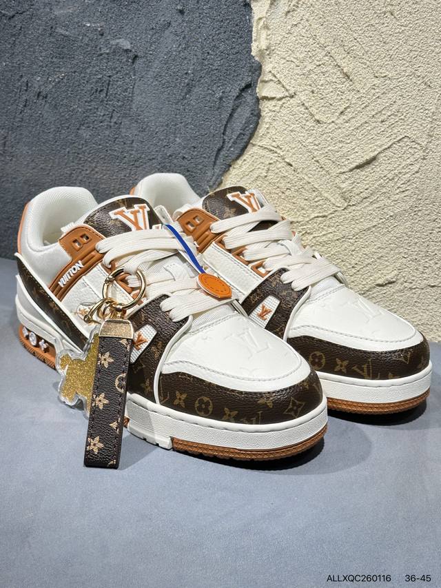 New Arrival Real Shots DDD Brand New Louis Vuitton Trainer Sneaker Low Casual Sp