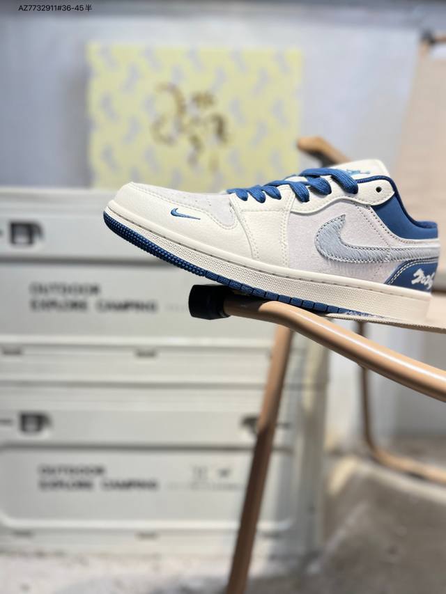 Factory Grade Top Grain Leather Jordan Air Jordan 1 Low AJ1 Basketball Shoes Of