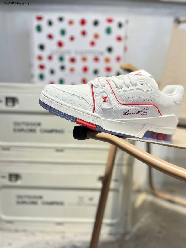 Louis Vuitton Lv Louis Vuitton sneakers DDD New Lv Trainer latest colorway snea