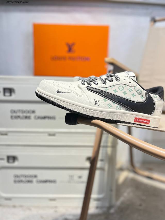 Factory Grade Top Layer Leather Jordan Air Jordan 1 Low AJ1 Basketball Shoes Of