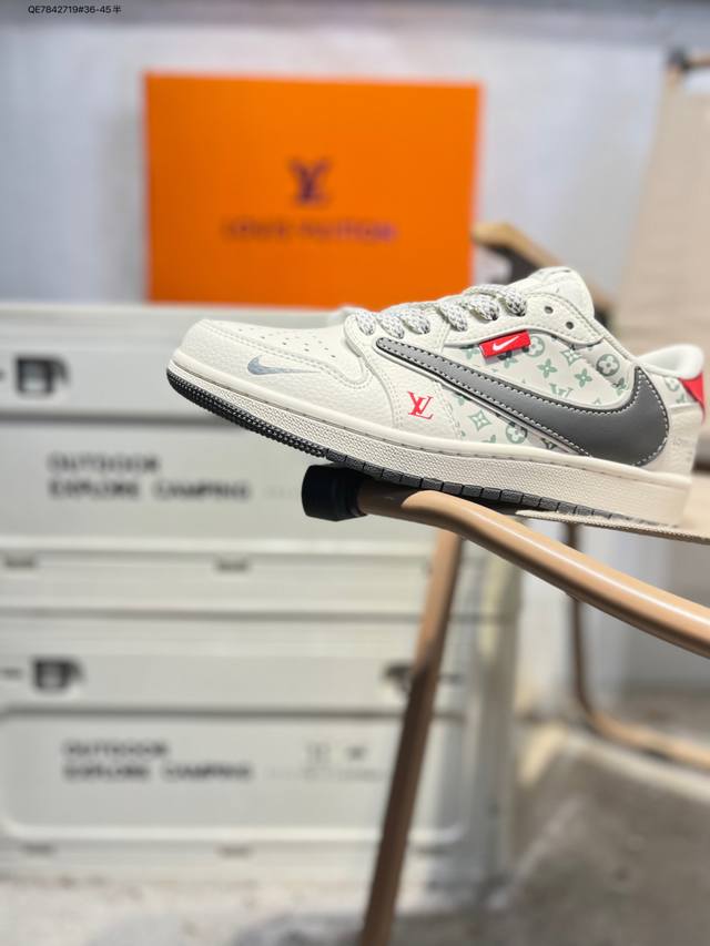 Factory Grade Top Layer Leather Jordan Air Jordan 1 Low AJ1 Basketball Shoes Of