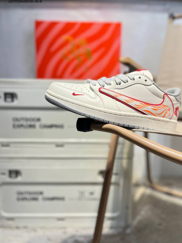 Factory Grade Top Layer Leather Jordan Air Jordan 1 Low AJ1 Basketball Shoes Of